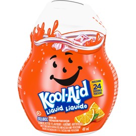 Kool-Aid Orange Liquid Drink Mix, 48mL/1.6 fl.oz., {Imported from Canada}