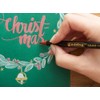 edding 1340 brush pen set - 4 pens - gold