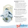 Rainbow Designs Classic Eeyore Ring Rattle, White