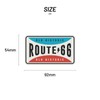 Sticker Pack Route 66 Old Plate Large
