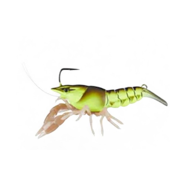Craw Crawfish Crawdad Jig Bait 1/2Oz Chartreuse Black Lcr7 Fishing