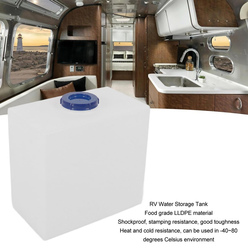Akozon RV Water Storage, 10 Gallons RV Water Storage 17.1