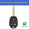 Rilnaewn Keyless Entry Systems for Toyota Key Fob Cover Fit
