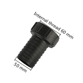 FOGWOWO Tank Hose Adapter IBC Tank Adapter 60 mm Coarse Thread Import to 2 Inch (50 mm) Garden Hose Tap Adapter Valve Pipe Connector Fittings Tools