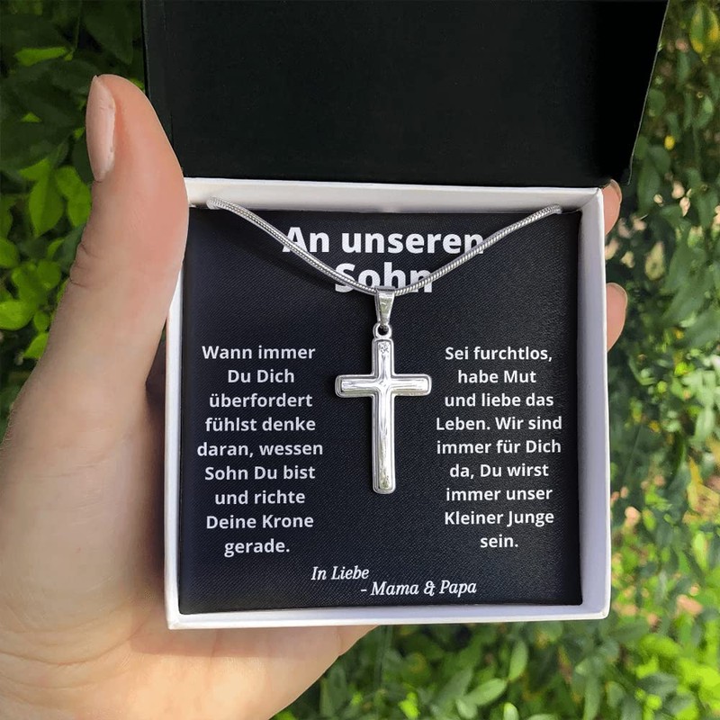 To My Son, Father Son, Birthday Gift for Men, Message