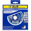 S&R Diamond Cutting Disc 150 mm, Segment, for Window Renovation