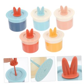 Beavorty Pp Material 5pcs Cleansing Facial Cleaning Device Non-skid Handle Bubble Maker for Skin Care