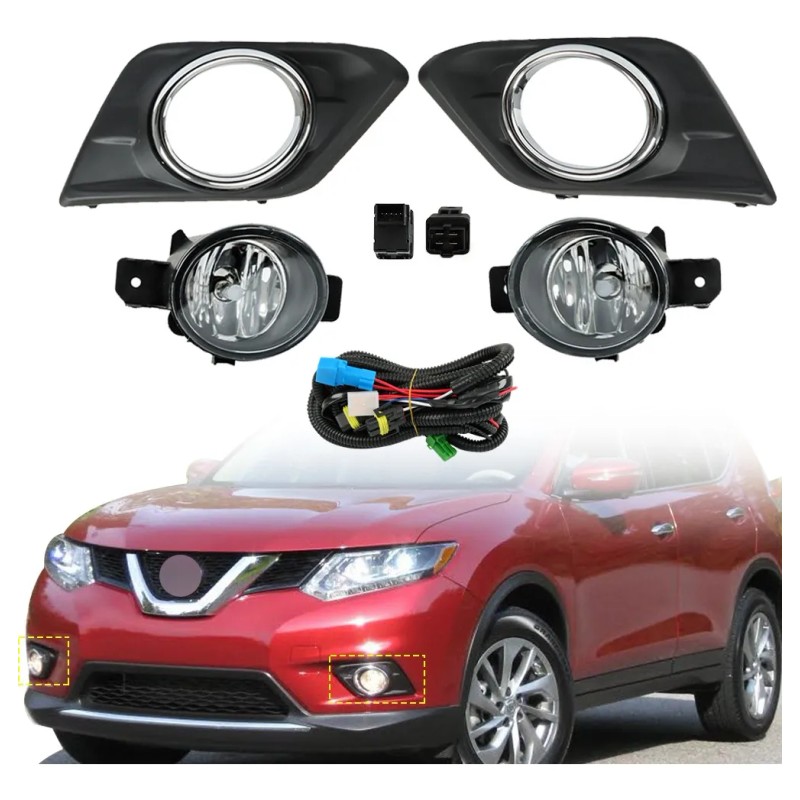 Luces Antiniebla De Repuesto Para Nissan Rogue 2014-2016