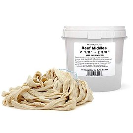 The Sausage Maker - Natural Beef Middles 55-60mm Sausage Casings for Sausage Making (2 1/8"-2 3/8")
