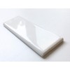 2x6 White Bullnose for Squarefeet Depot 3x6 or 4x4 Wall Tile