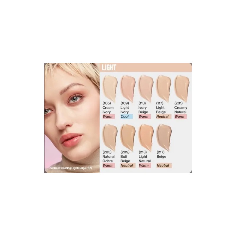 Revlon Illuminance Skin-caring Base De Maquillaje C/ácido H