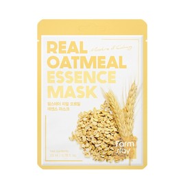 Farmstay Real Oatmeal Essence Mask Pack (10 sheets) / 팜스테이 리얼 오트밀 에센스 마스크팩 10매