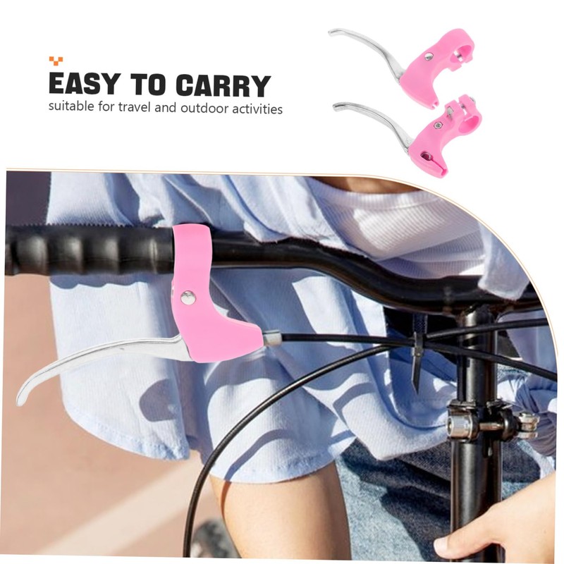 Sosoport 2pcs Bicycle Brake Lever Stylish Half Hand Brake Handles