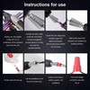 2 Pcs Upgraded Wire Twister Tool for Drill, Compact Wire