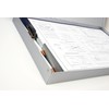11x17 Clipboard Aluminum Storage Box Featuring a High Capacity Clip