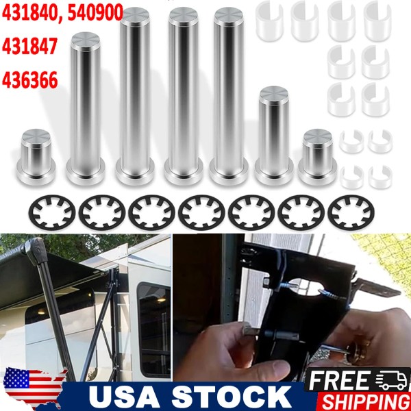 AS-SHOP Power Awning Arm Repair Pin Kit For Power Rv