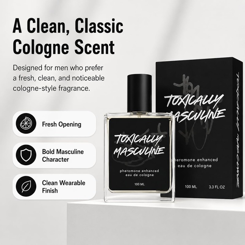 Cologne, Men's Cologne, 100 ml / 3.4 Fl Oz