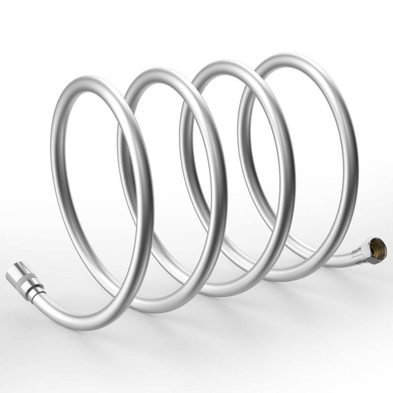 Tech Traders PVC Smooth Shower Hose 2m(79”) inch Long Anti-Twist