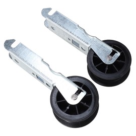 2x Tumble Dryer Jockey Pulley Wheels For Hoover/Candy Belt Tensioning Pulleys (Sold in Pairs) 06017597 40004610
