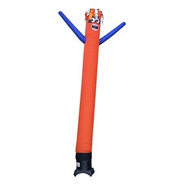 AirRanger Reflective Inflatable Bird Scare Deterrent Set with Weather-Resistant Blower, Yellow, 12-Feet 12-Feet