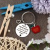 Teacher Gifts,Teacher Christmas Gifts,Christmas Gifts for Teachers,Teacher Keyring,Funny Teacher Gifts,Best