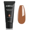 AIMEILI Nail Extension Gel 30 ml Brown Builder Acrylic Nail