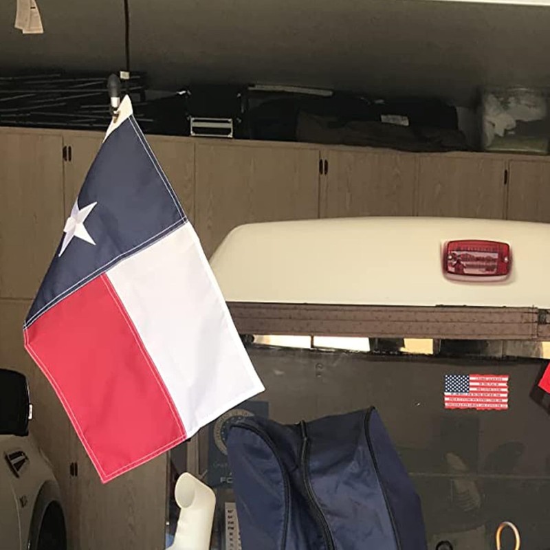 Bradford Small American Flag and Texas Flag