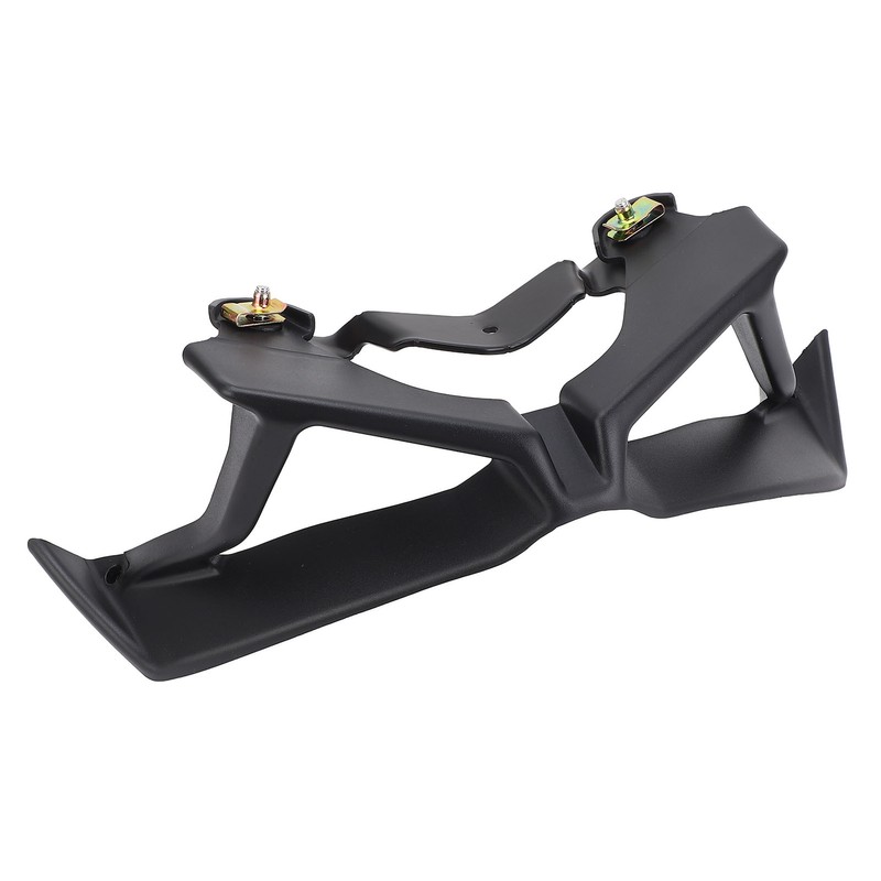 Motorcycle Front Spoiler Black Increase Stability Aerodynamic Wing Kit for