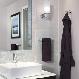 Robe Hook ManYee 6pcs 304 Stainless Steel Door Hooks Wall-Mount Robe Coat Hook Chrome Cylinder Towel Hook Heavy Duty Clothes Hanger Brushed Nickel for Bathroom Lavatory Closets(2inch/5cm)