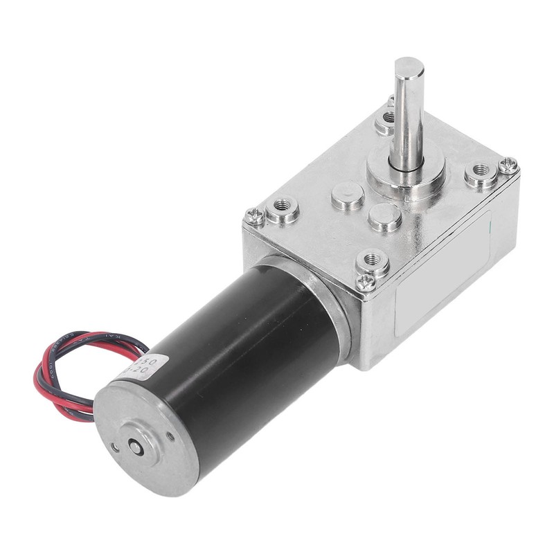 DC Geared Motor Small 18W Large Torsion Reversible Turbine Worm