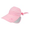Cute and Stylish UV Protection Sun Visor, Back Ribbon, Side