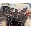GeoJango Baseball Stadium Map Poster - Vintage Edition (36Wx24H inches)
