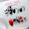 Halloween Edition Handmade Nail Tips - 5. Mix (Be sure