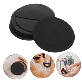 FRCOLOR 6pcs Bath Scrubbers Soft Exfoliating Round Shower Body Wash Scrubber with Hand Strap Gentle and Lightweight Shower Cleaning Tools for Luxurious Bathing Experience