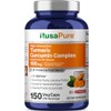 Cúrcuma orgánica 1400 mg por porción, con pimienta negra