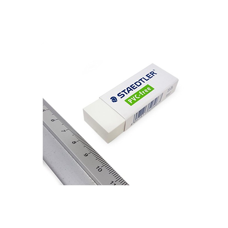 5 x Staedtler Rubber Erasers - PVC/Latex Free - Premium