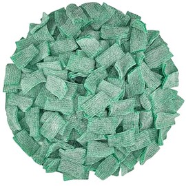 Smarty Stop Sour All Flavor Mini Belts Bite Gummy Candy (1 Pound (Pack of 1), Green Apple)