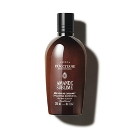 L'OCCITANE - Gel Doccia Esfoliante Mandorla (Amande Sublime) - 250 ml - Deterge ed esfolia delicatamente - Prodotto in Francia