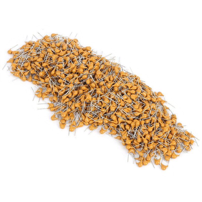 1000Pcs Ceramic Capacitor InLine Monolithic 1UF Pin Pitch 5.08MM DC50V