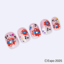 Tsumekira BA-MYA-102 2025 Osaka Kansai Banhibo Myaku Nail Sticker 2