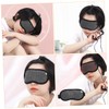 FOMIYES 3sets Usb Magnetic Heating Sleep Eye Mask Blindfold for