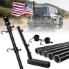 Truck Flag Pole with Hitch Holder – 5FT Heavy Duty