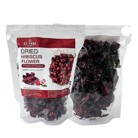 Packs 6 - Dried Hibiscus Flower Blossam Tea 1.76 oz (50 grams) Herbal Thai Tea