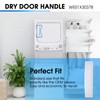 Dryer Door Handle for GE WE01X30378 White