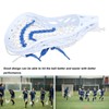 Lacrosse Head Mesh Strung, Wear Proof Nylon Lacrosse Stick Heads