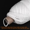 sourcing map Twisted Mason Line Nylon Twine String Cord White