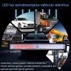 PUNKZZ Barra Torreta Estrobo Codigo Leds Cob Policia 24 PuLG