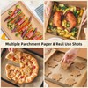 Katbite 200Pcs 12x16 In Unbleached Parchment Paper for Baking, Precut