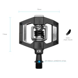Mallet Trail Pedals Black / Spring Black