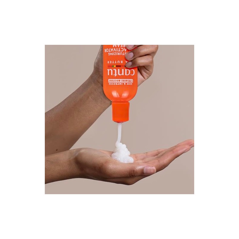 Cantu Moisturizing Curl Activator Cream for Natural Hair with Pure